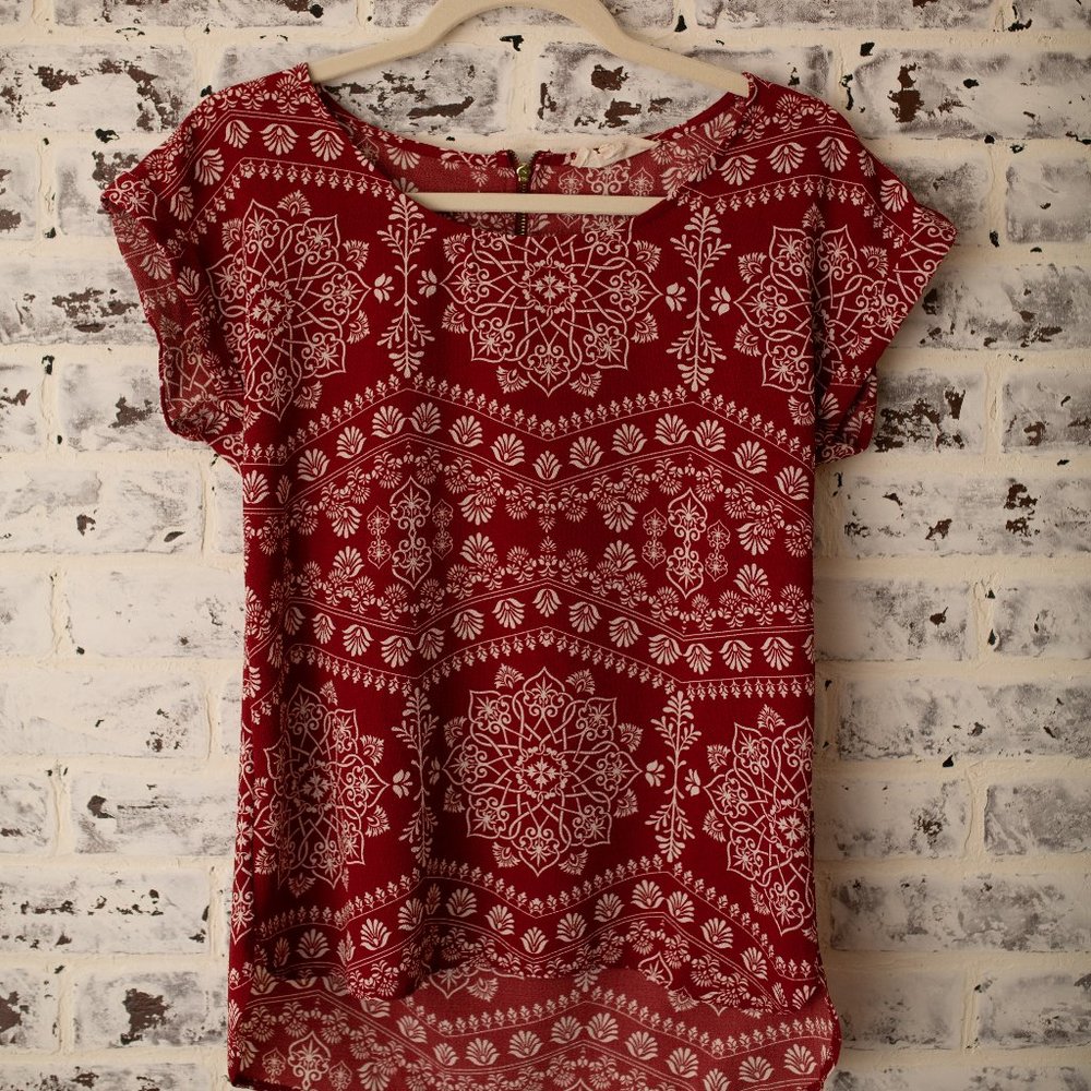 Medallion Blouse